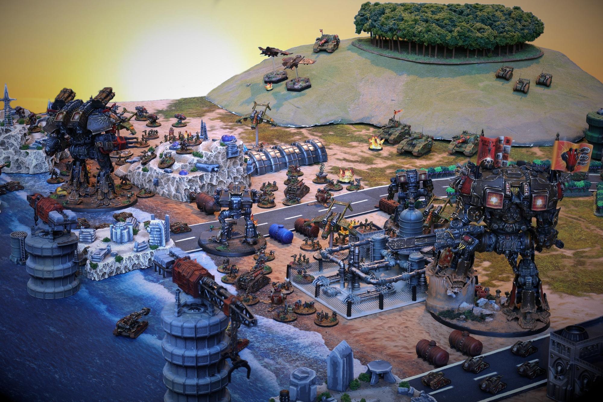 Battle, Epic, Legions Imperialis, Terrain, Titan