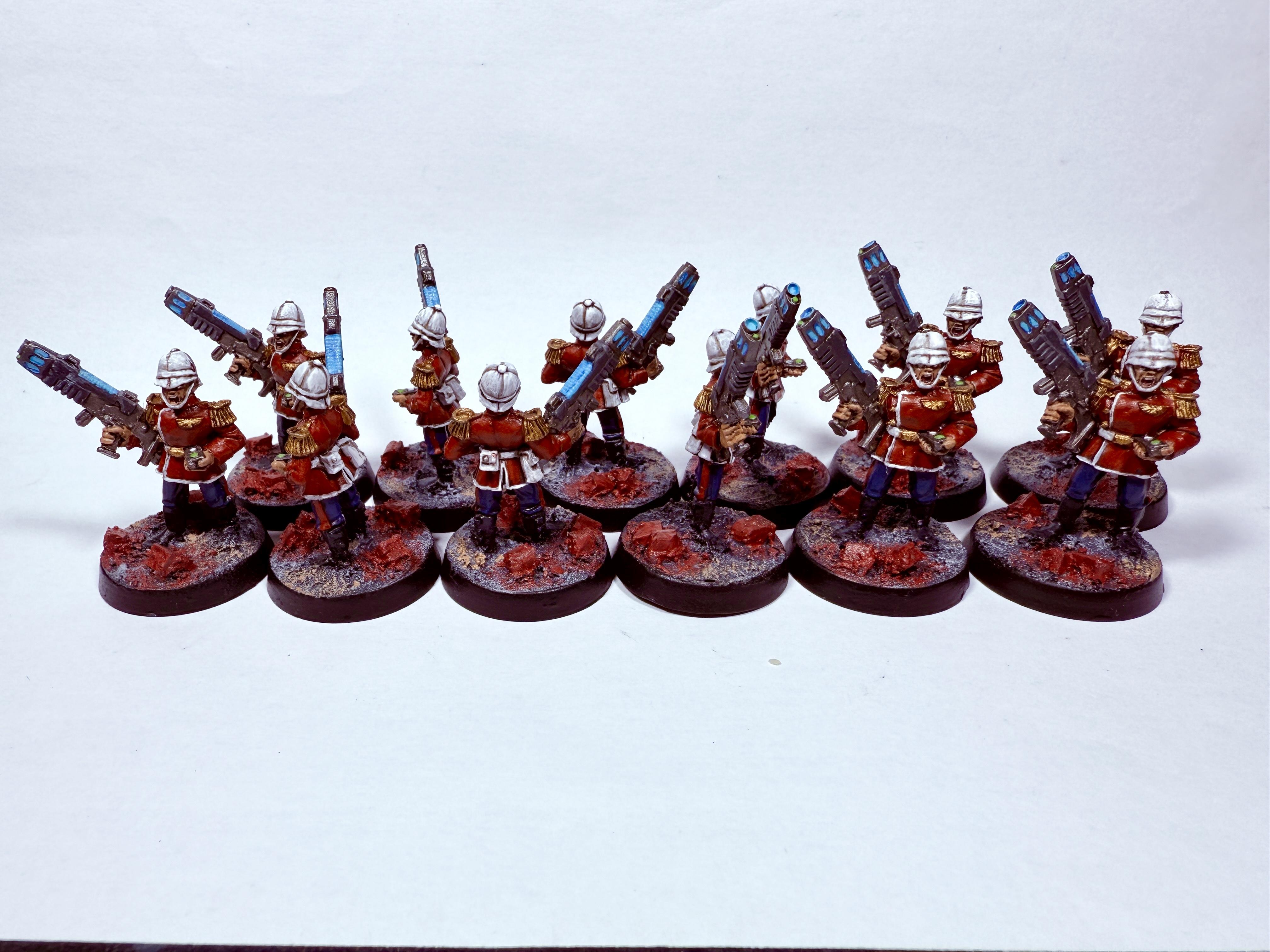 Astra Militarum, Guard, Imperial Guard, Plasma Gun, Praetorians, Special Weapon, Squad, Unit