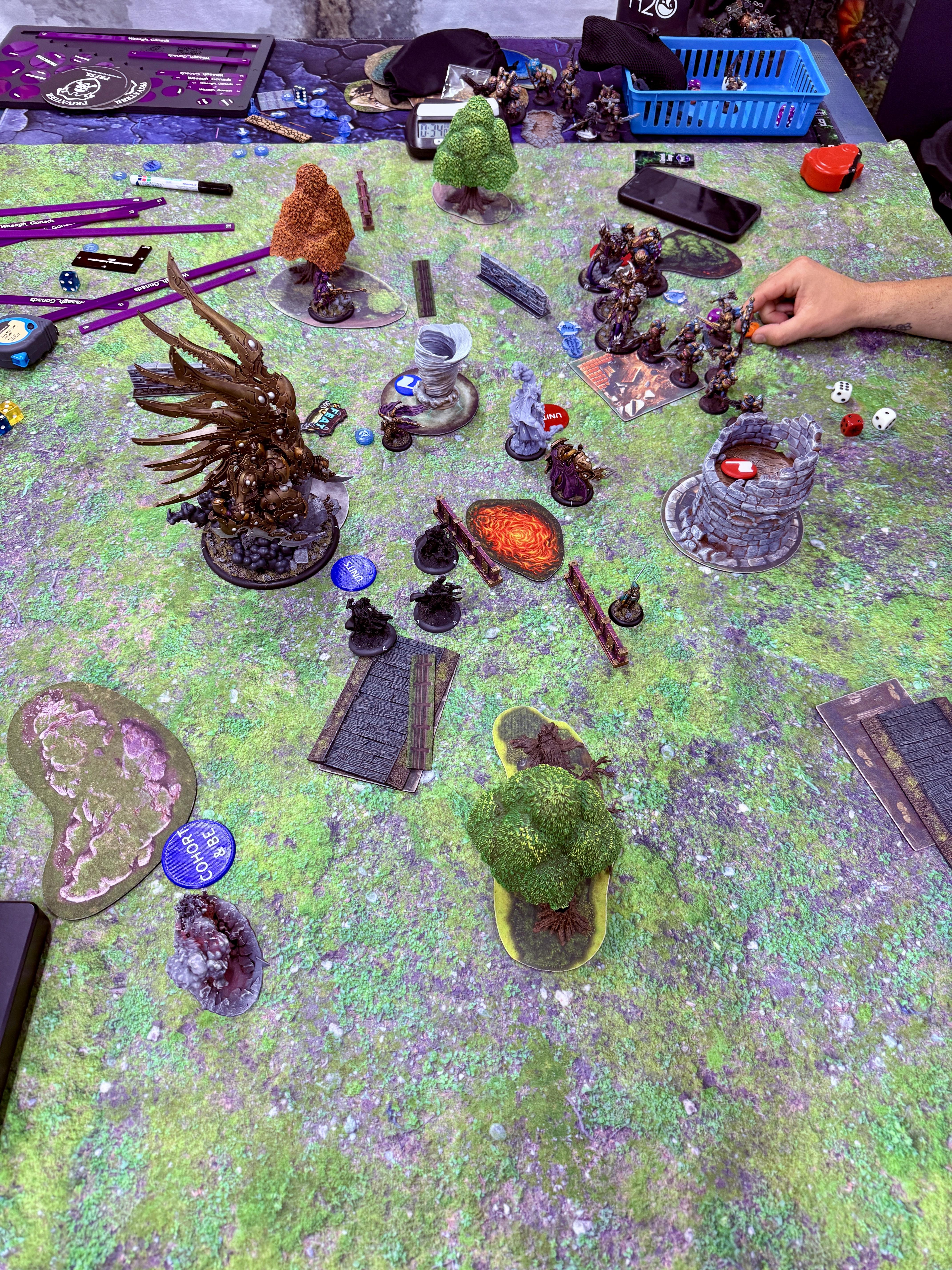 Games, Dusk vs cygnar