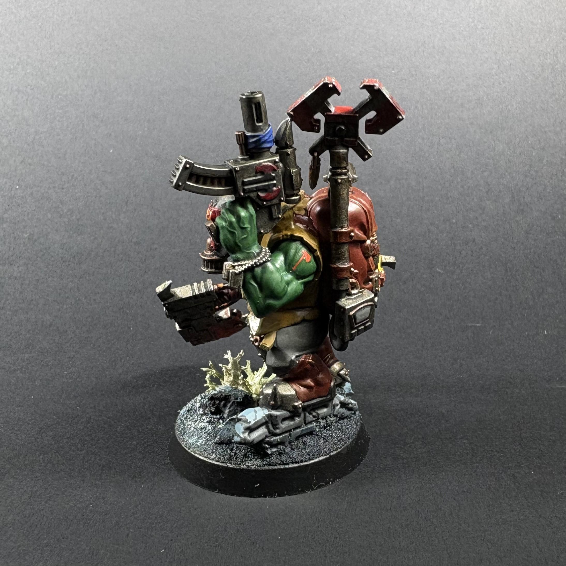 Big Choppa, Blood Axe, Boss Nob, Boy, Gas Mask, Kill Team, Kommando, Nob, Octarius, Orks, Red Skull, Warhammer 40,000