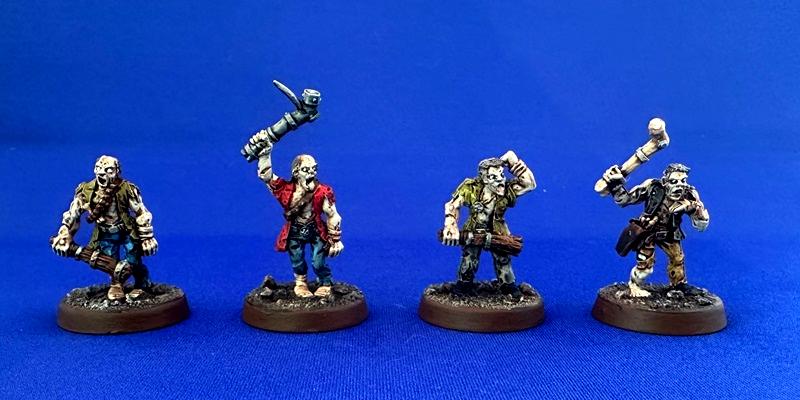 Classic, Metal, Necromunda, Zombie