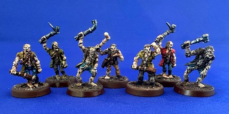 Classic, Metal, Necromunda, Zombie