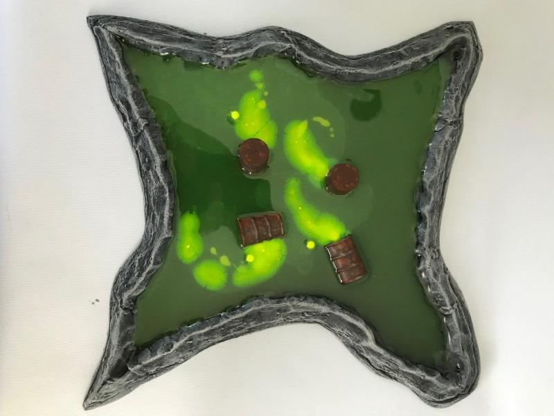Acid Pool, Terrain, Toxic Waste
