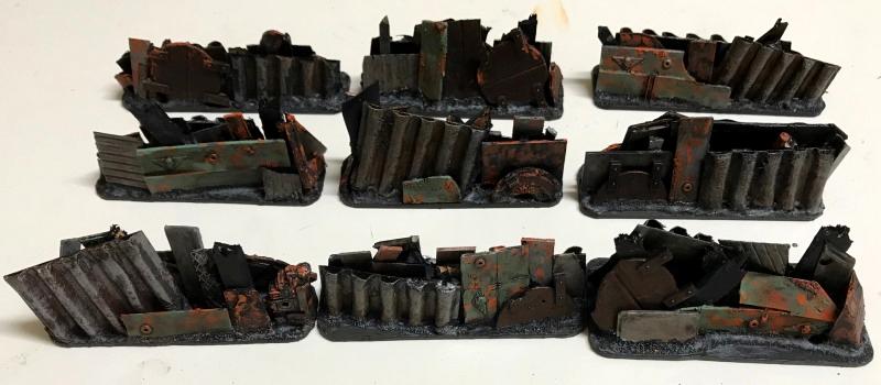 Barricades, Fortifications, Ramshackle, Trenches