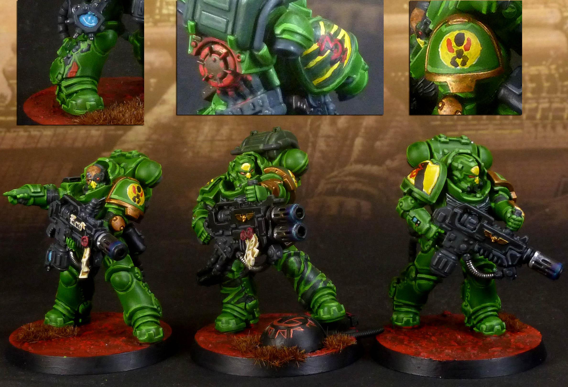 Eradicators, Mantis Warriors, Space Marines