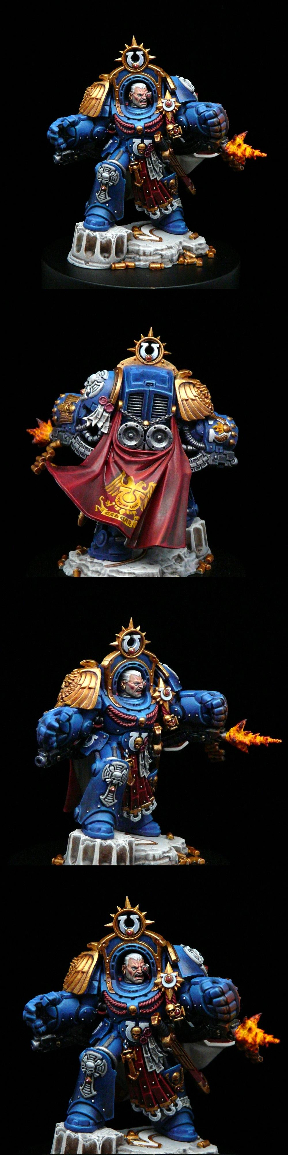 Adeptus Astartes, Marneus Calgar, Primaris, Space Marines, Terminator Armor, Ultramarines