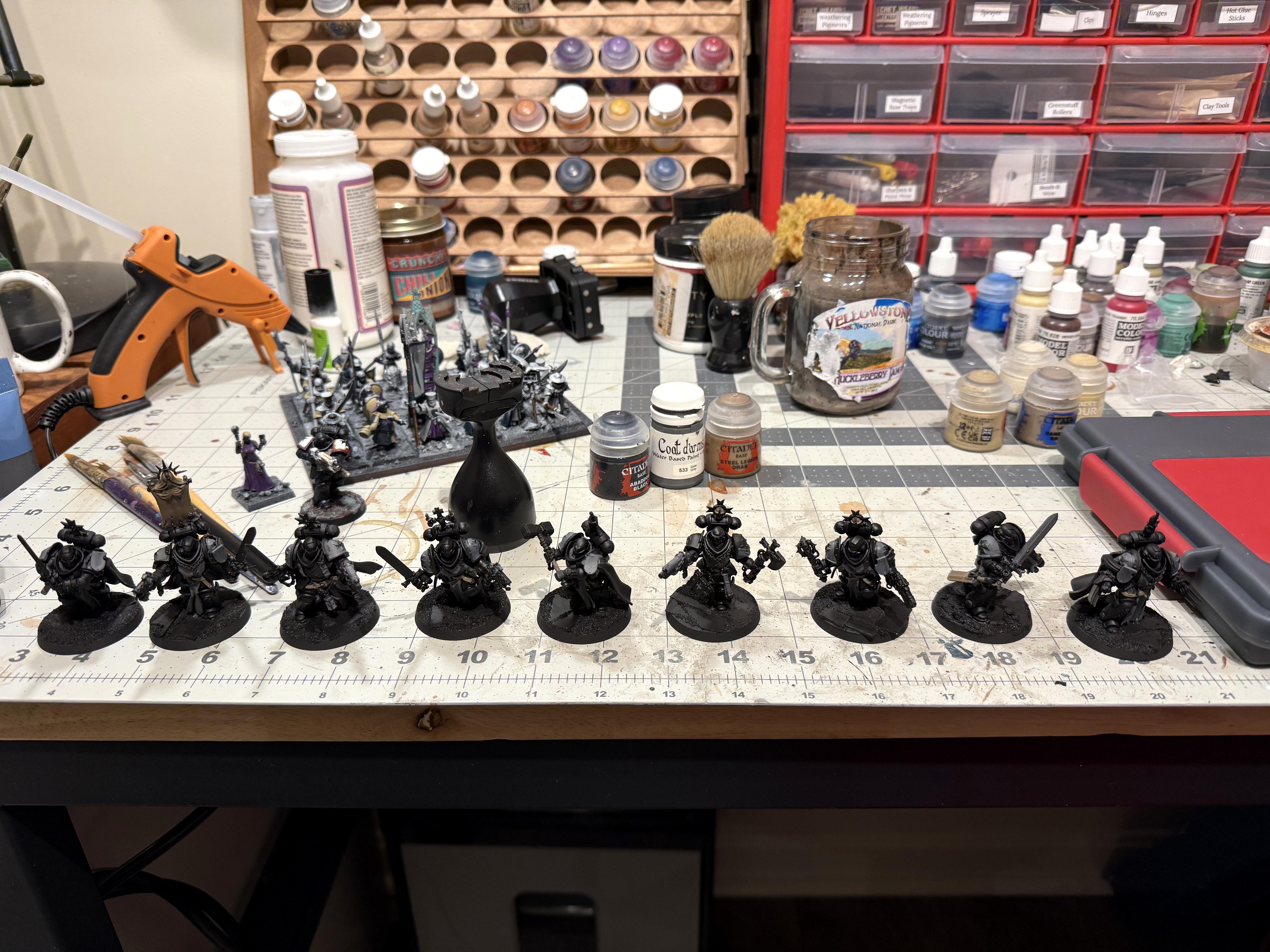 Black Templars, Hobby Progress Challenge, Sword Brethren