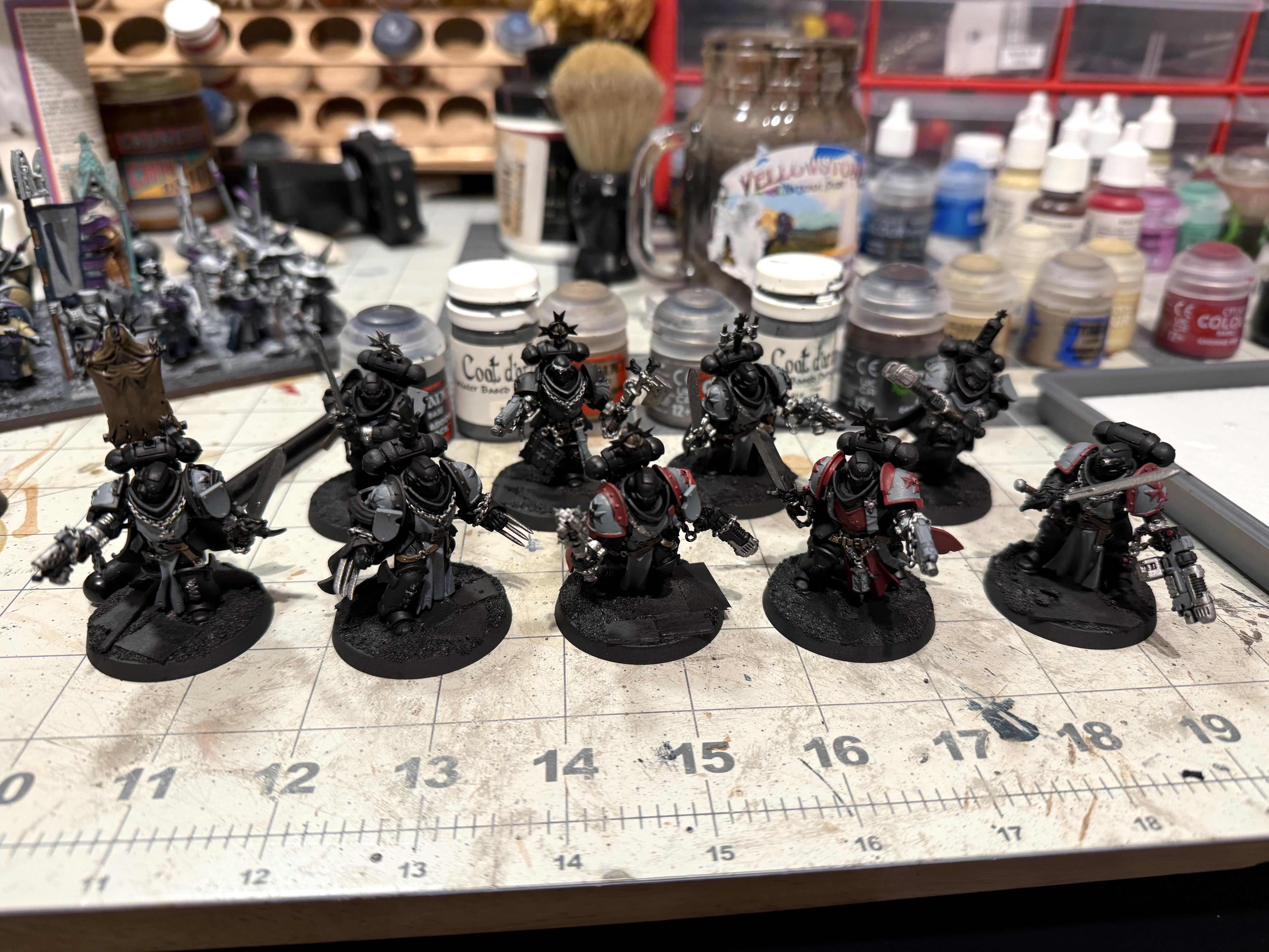 Black Templars, Hobby Progress Challenge, Sword Brethren