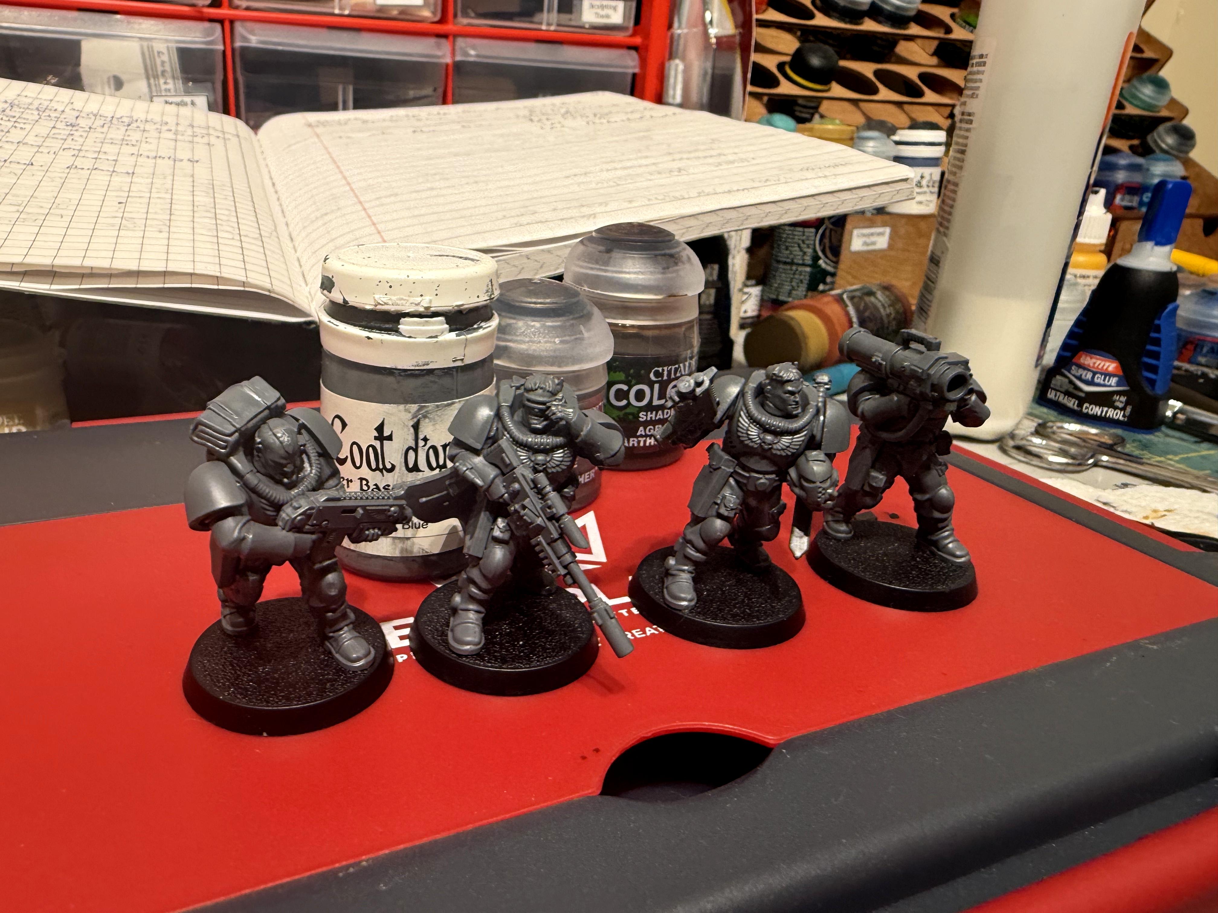 Black Templars, Hobby Progress Challenge, Sword Brethren