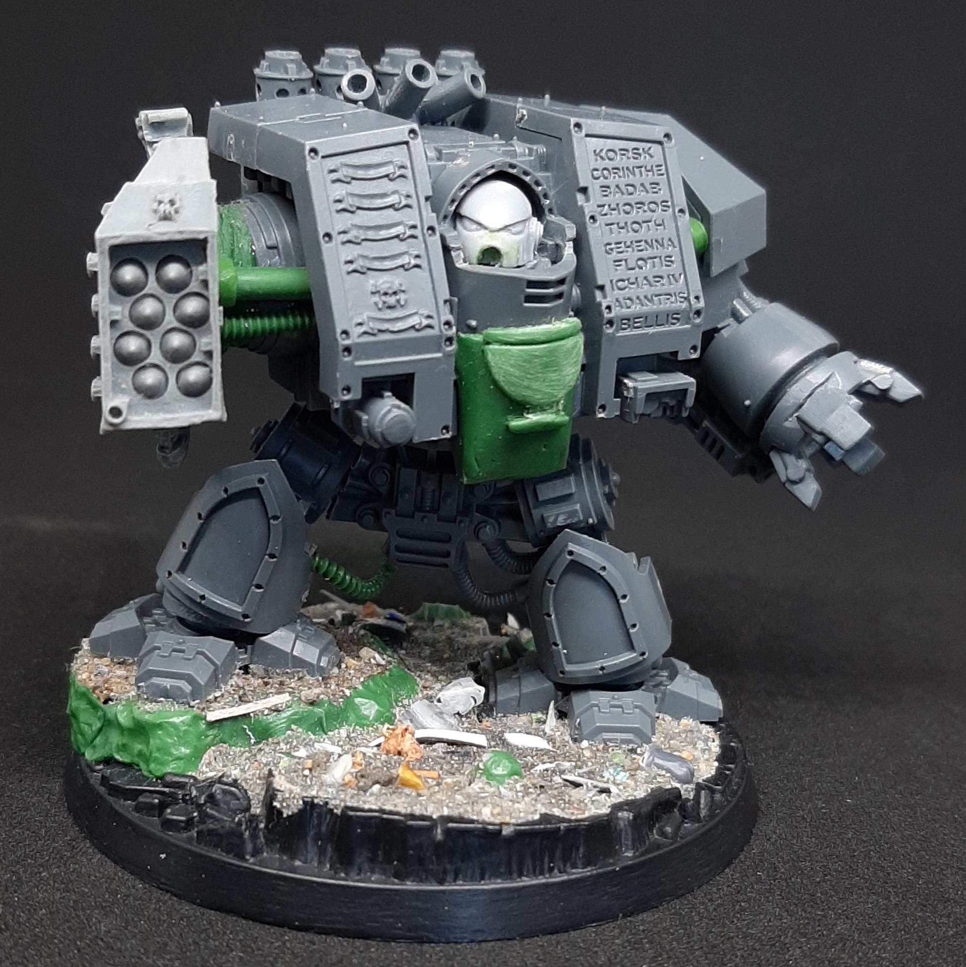 Adeptus, Astartes, Chalice, Chaplain, Daenyathos, Dreadnought, Drinkers, Launcher, Missile, Power Fist, Purple, Rack, Seelentrinker, Soul, Venerable