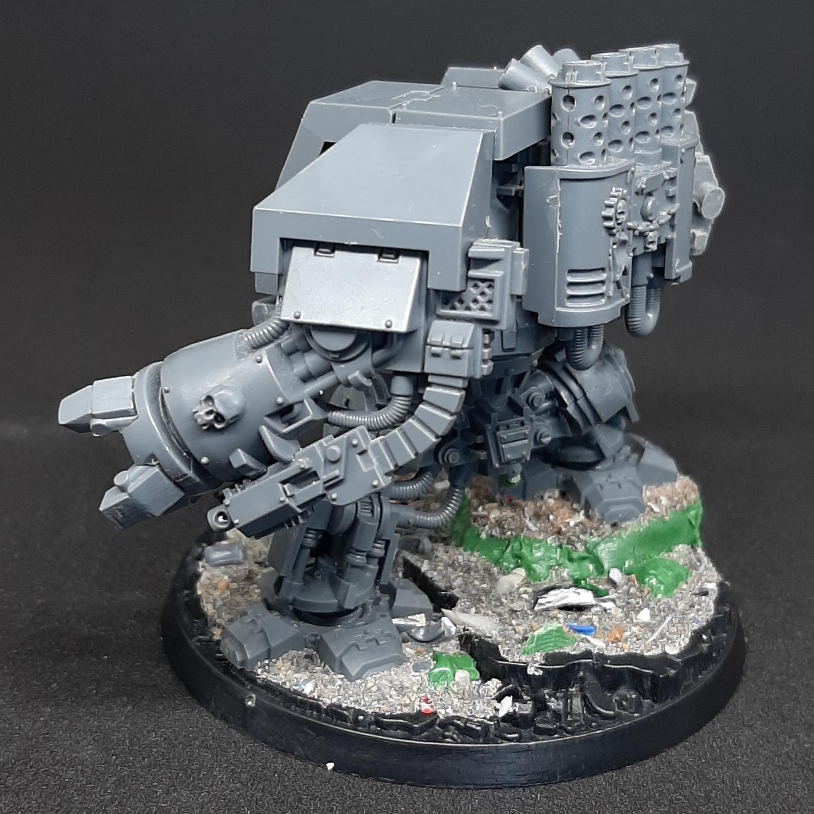 Adeptus, Astartes, Chalice, Chaplain, Daenyathos, Dreadnought, Drinkers, Launcher, Missile, Power Fist, Purple, Rack, Seelentrinker, Soul, Venerable