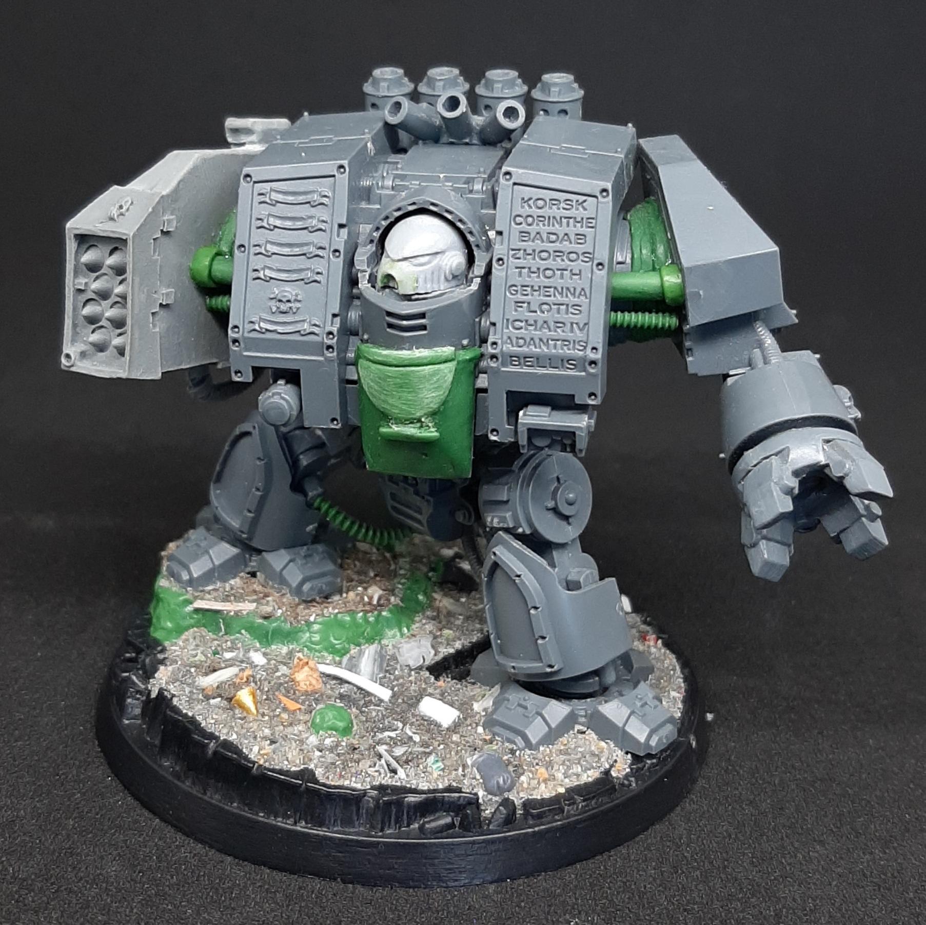 Adeptus, Astartes, Chalice, Chaplain, Daenyathos, Dreadnought, Drinkers, Launcher, Missile, Power Fist, Purple, Rack, Seelentrinker, Soul, Venerable