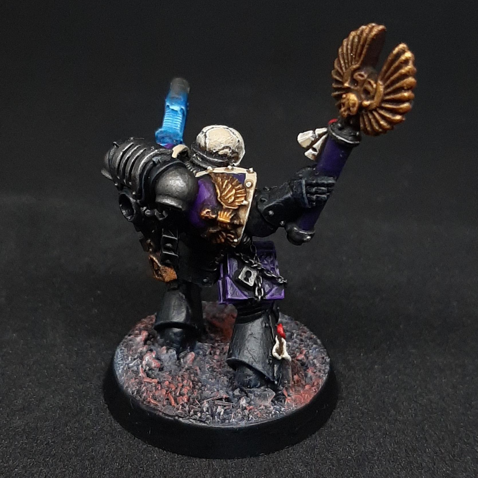 Adeptus, Astartes, Chalice, Chaplain, Drinkers, Iktinos, Purple, Seelentrinker, Soul
