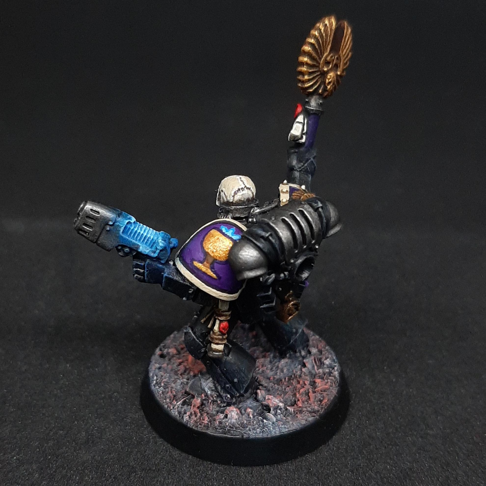 Adeptus, Astartes, Chalice, Chaplain, Drinkers, Iktinos, Purple, Seelentrinker, Soul