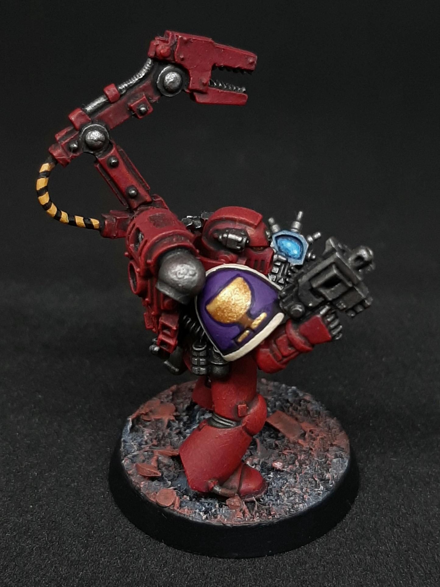 Adeptus, Astartes, Chalice, Drinkers, Lygris, Purple, Seelentrinker, Soul, Techmarine