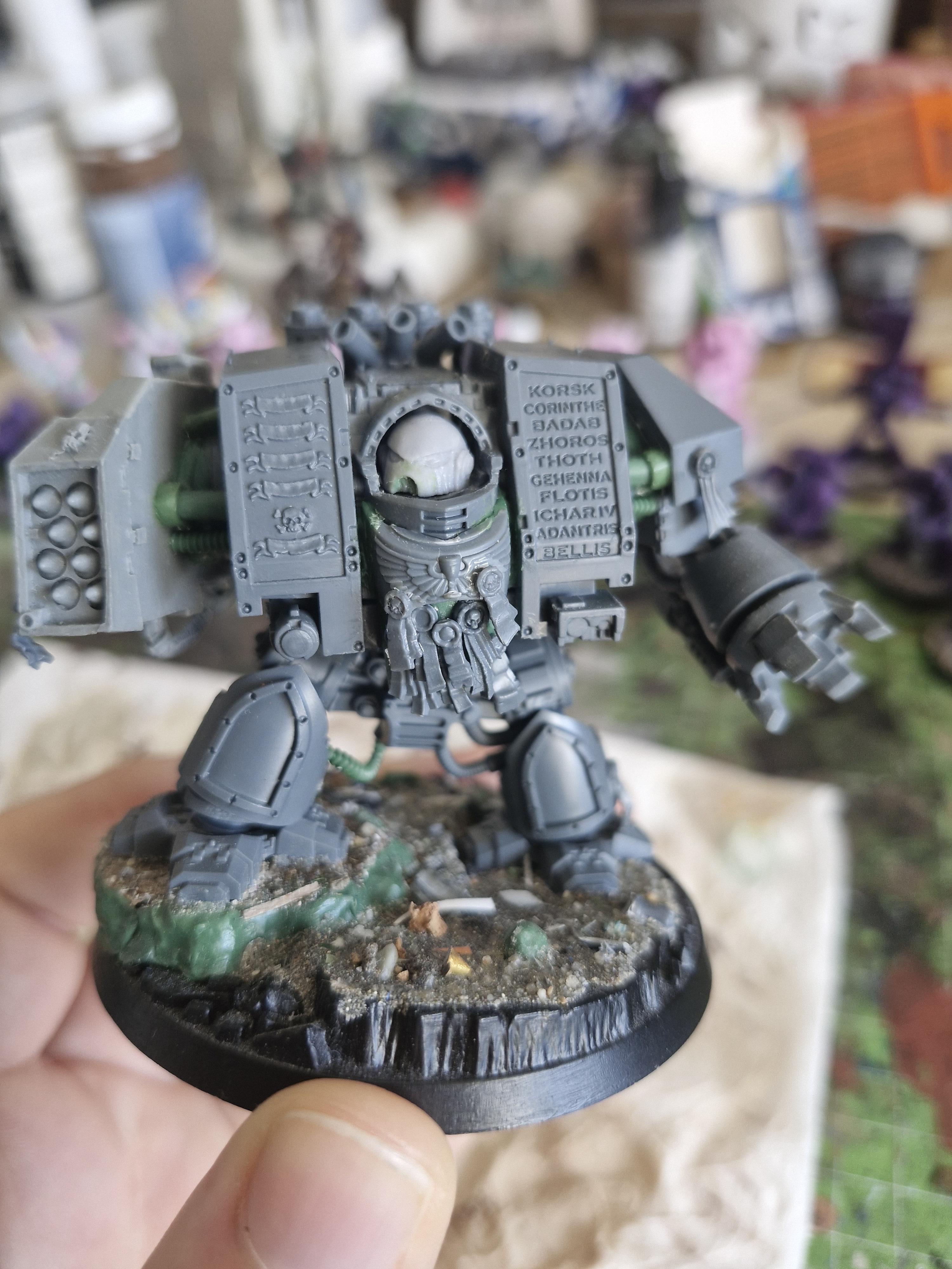 Adeptus, Astartes, Chalice, Chaplain, Daenyathos, Dreadnought, Drinkers, Launcher, Missile, Power Fist, Purple, Rack, Seelentrinker, Soul, Venerable