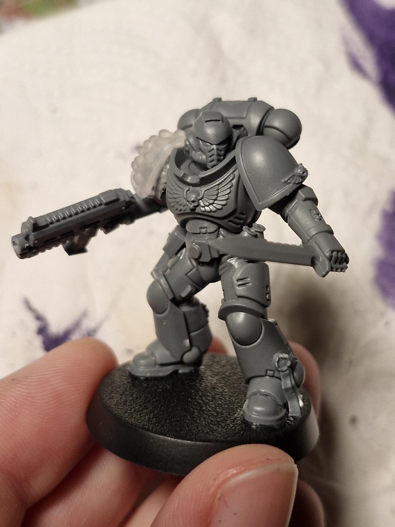 Adeptus, Astartes, Chalice, Drinkers, Indomitus, Intercessor, Primaris, Purple, Seelentrinker, Soul