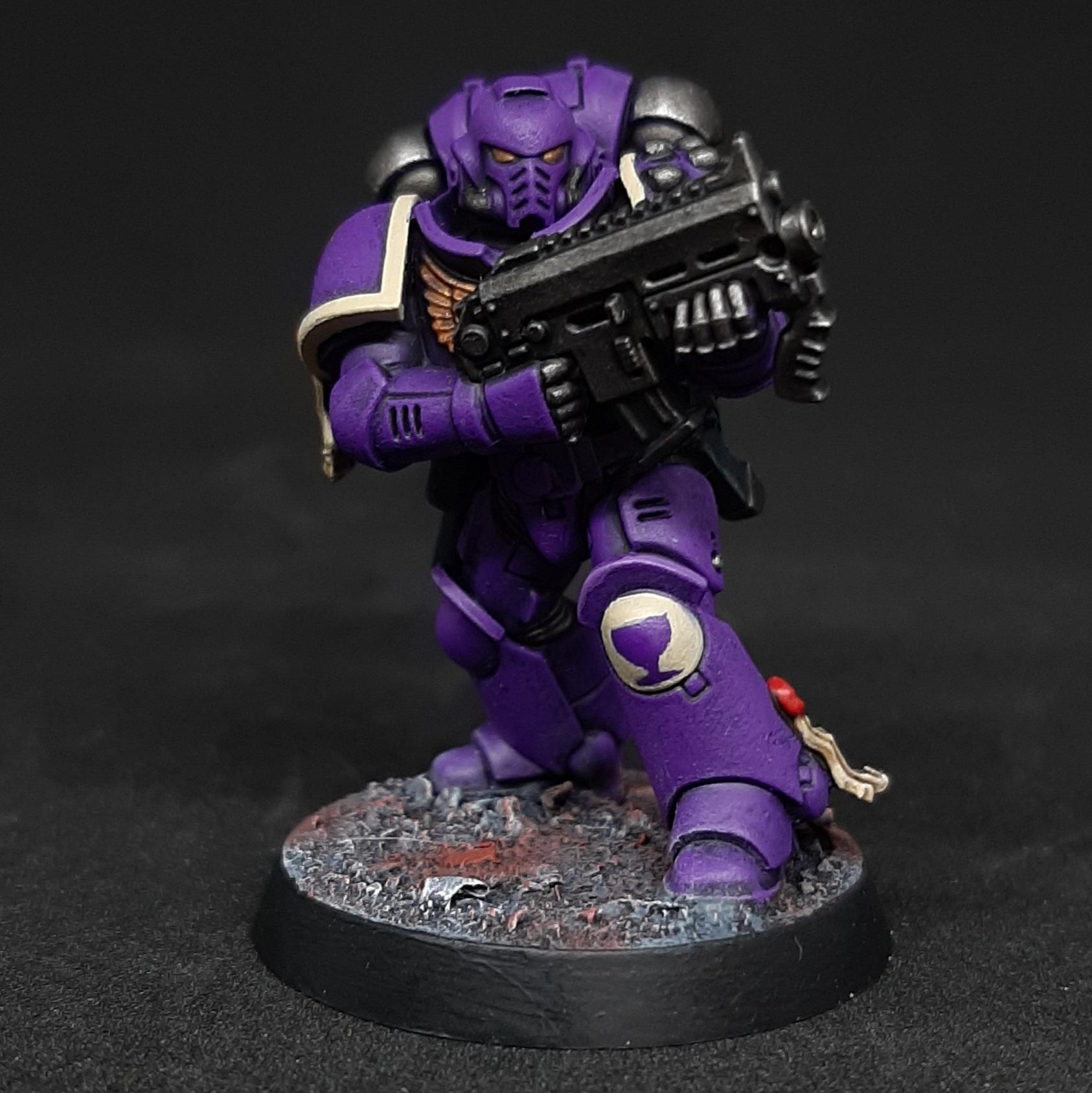 Adeptus, Astartes, Chalice, Drinkers, Indomitus, Intercessor, Primaris, Purple, Seelentrinker, Soul