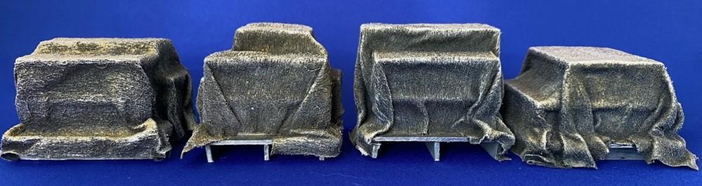 Covered Boxes, Nevromunda, Painted, Scratch Build, Terrain, Warhammer 40,000