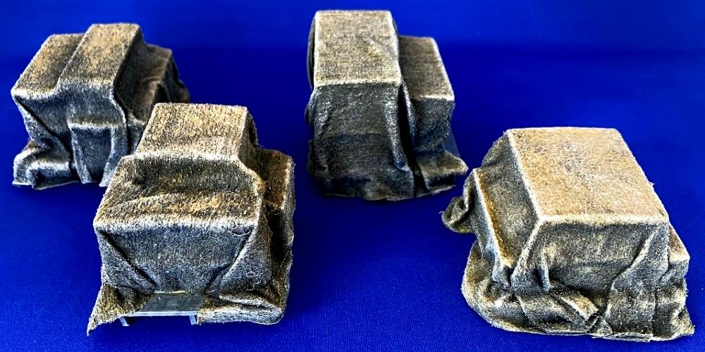 Covered Boxes, Nevromunda, Painted, Scratch Build, Terrain, Warhammer 40,000