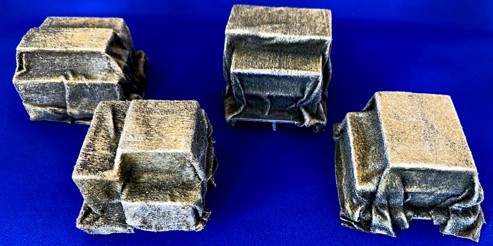 Covered Boxes, Nevromunda, Painted, Scratch Build, Terrain, Warhammer 40,000