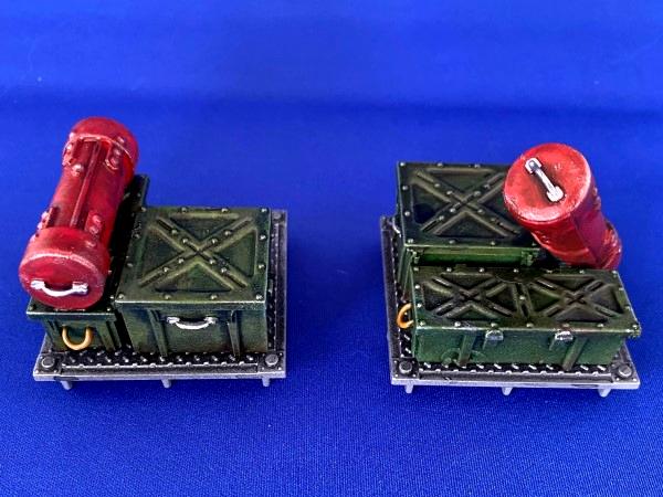 Nevromunda, Painted, Scratch Build, Terrain, Warhammer 40,000, Weapons Pallet