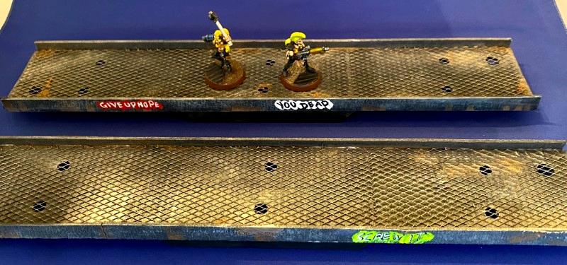 Bridges, Nevromunda, Painted, Scratch Build, Terrain, Warhammer 40,000