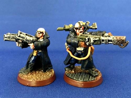 Delaque, Delaque Scratch Built Flamer, Gangers, Necromunda, Painted