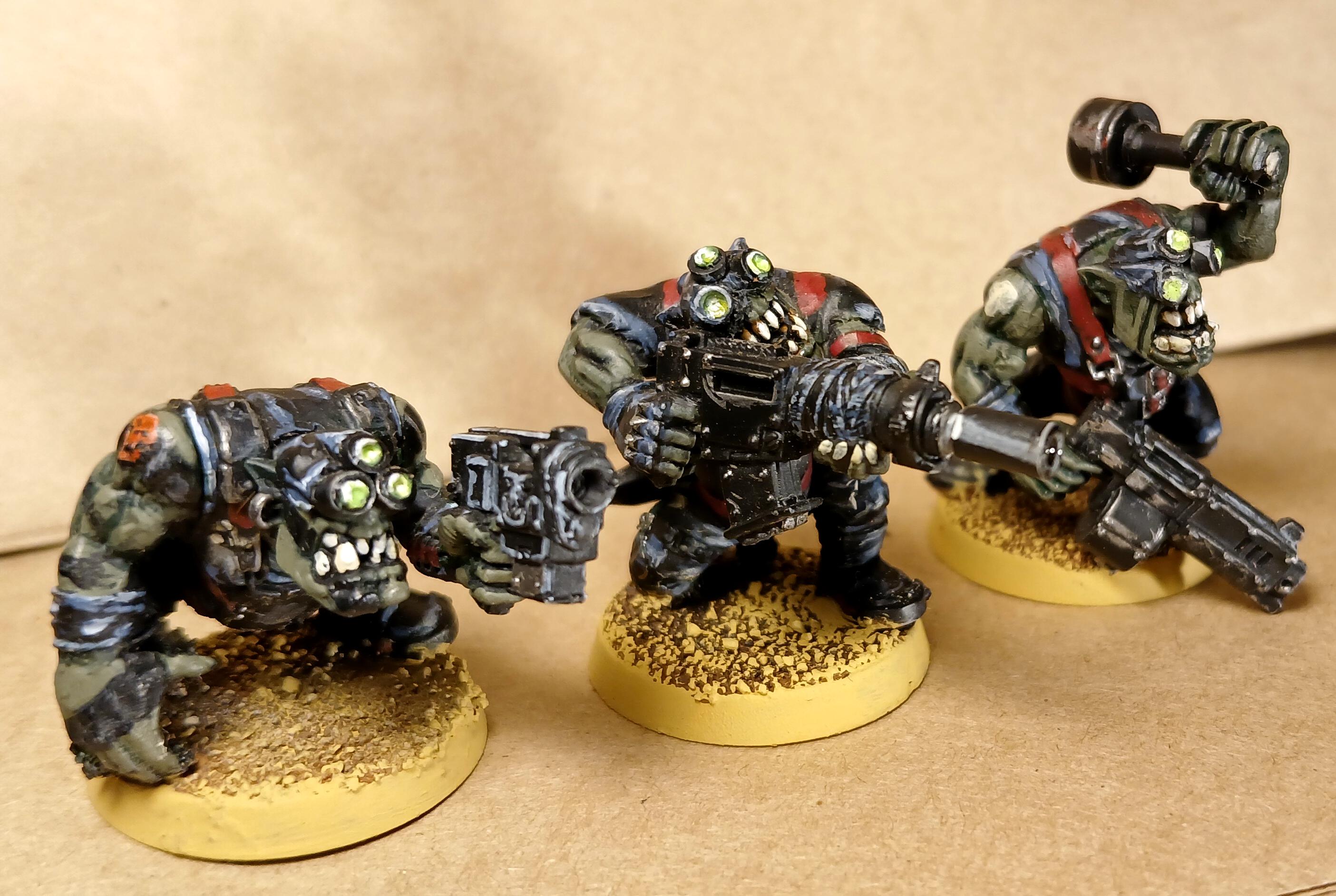 Conversion, Kitbash, Kommandos, Orks, Warhammer Fantasy