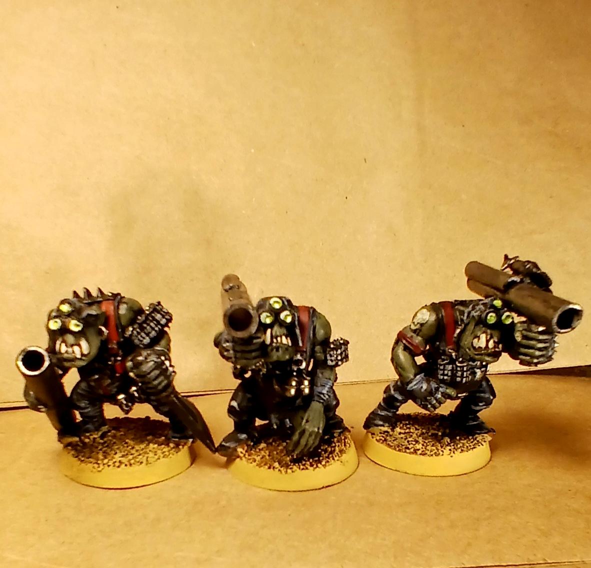 Conversion, Kitbash, Kommandos, Orks, Warhammer Fantasy