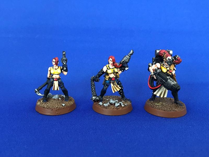 Escher, Heavy, Metal, Necromunda, Painted, Painted Escher Juves
