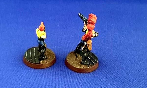 Escher, Ganger, Juve, Painted