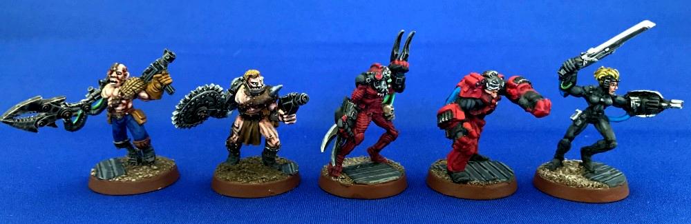 Escher, Ganger, Juve, Painted, Pit Slaves, Spyrer