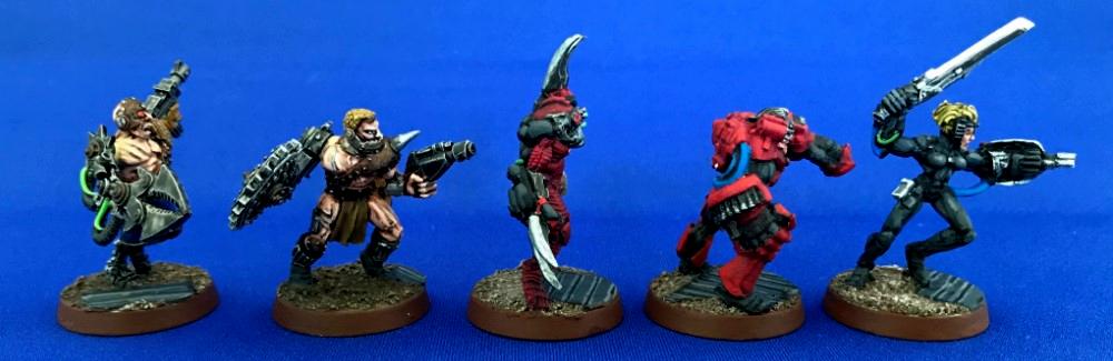 Escher, Ganger, Juve, Painted, Pit Slaves, Spyrer