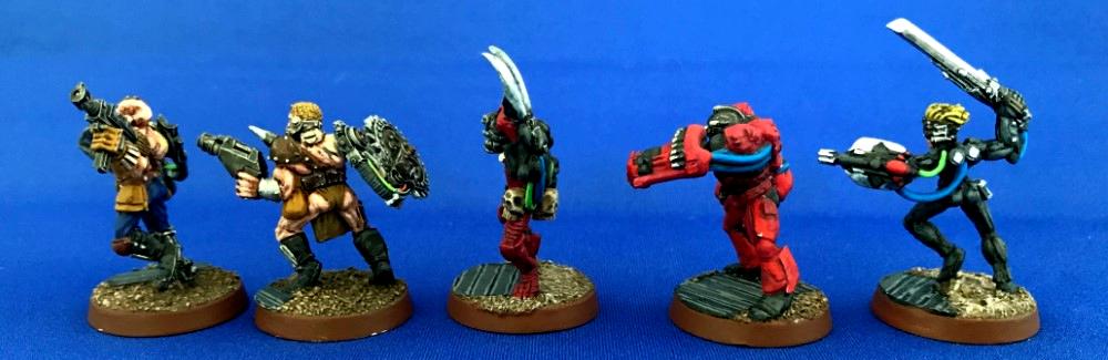 Escher, Ganger, Juve, Painted, Pit Slaves, Spyrer