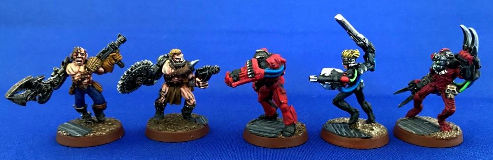 Escher, Ganger, Juve, Painted, Pit Slaves, Spyrer