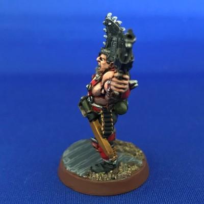 Chain Head, Classic, Goliath Leader, Goliaths, Metal, Necromunda, Painted