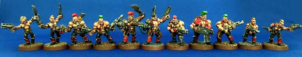 Classic, Goliath Gang, Goliaths, Metal, Necromunda, Painted