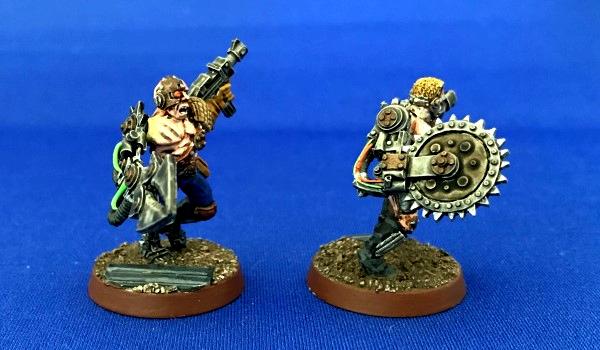 Metal, Necromunda, Painted, Pit Slaves