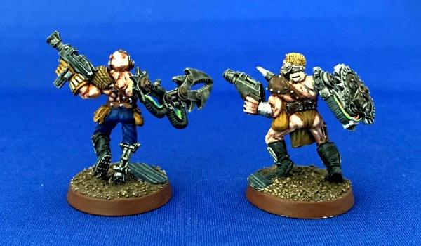 Metal, Necromunda, Painted, Pit Slaves