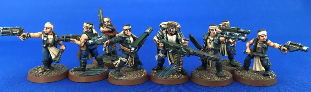 Metal, Necromunda, Orlock, Orlock Gang, Orlocks, Painted