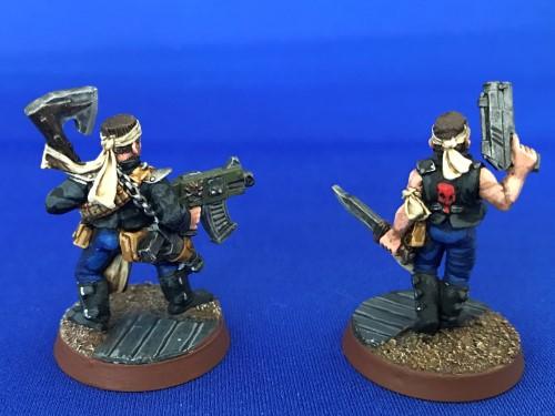 Juve, Metal, Necromunda, Orlock, Orlock Leader, Orlocks, Painted