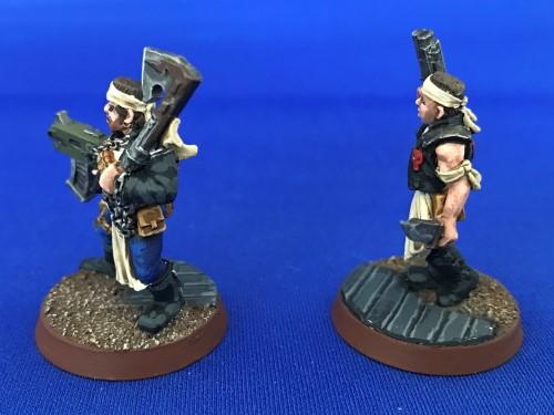 Juve, Metal, Necromunda, Orlock, Orlock Leader, Orlocks, Painted