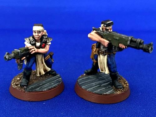 Juve, Metal, Necromunda, Orlock, Orlock Ganger, Orlocks, Painted