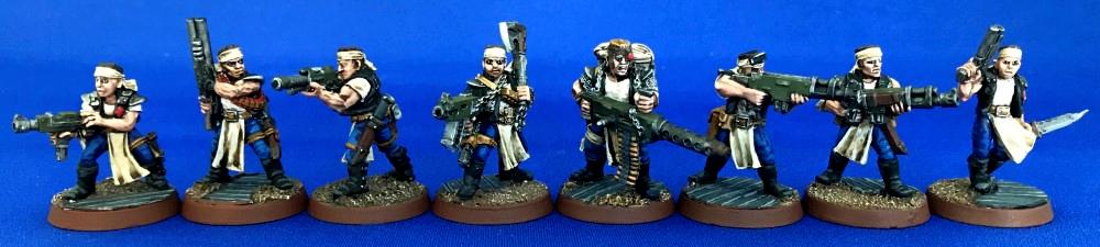 Metal, Necromunda, Orlock, Orlock Gang, Orlocks, Painted