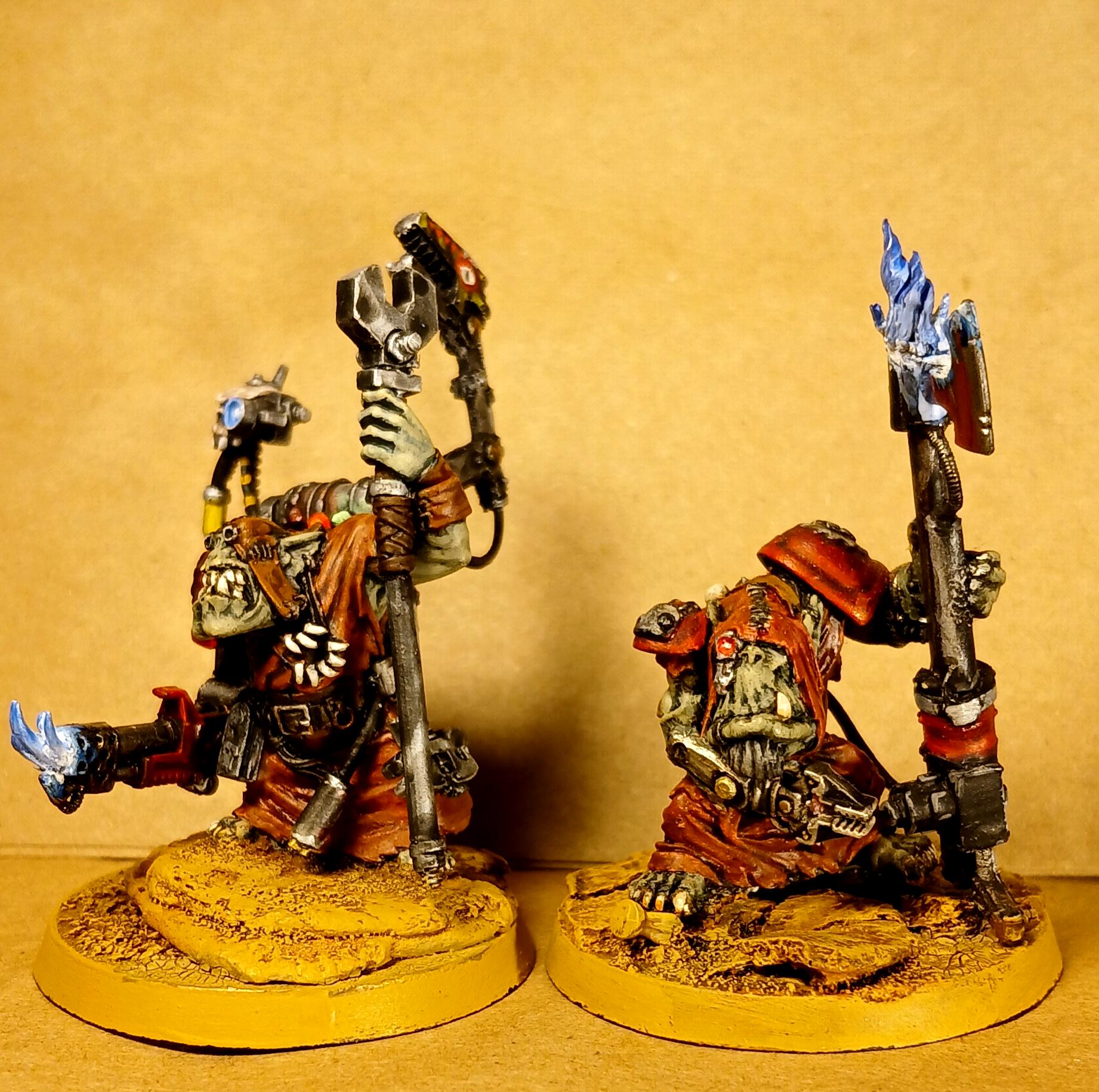 Conversion, Kitbash, Mek Boyz, Orks, Warhammer 40,000