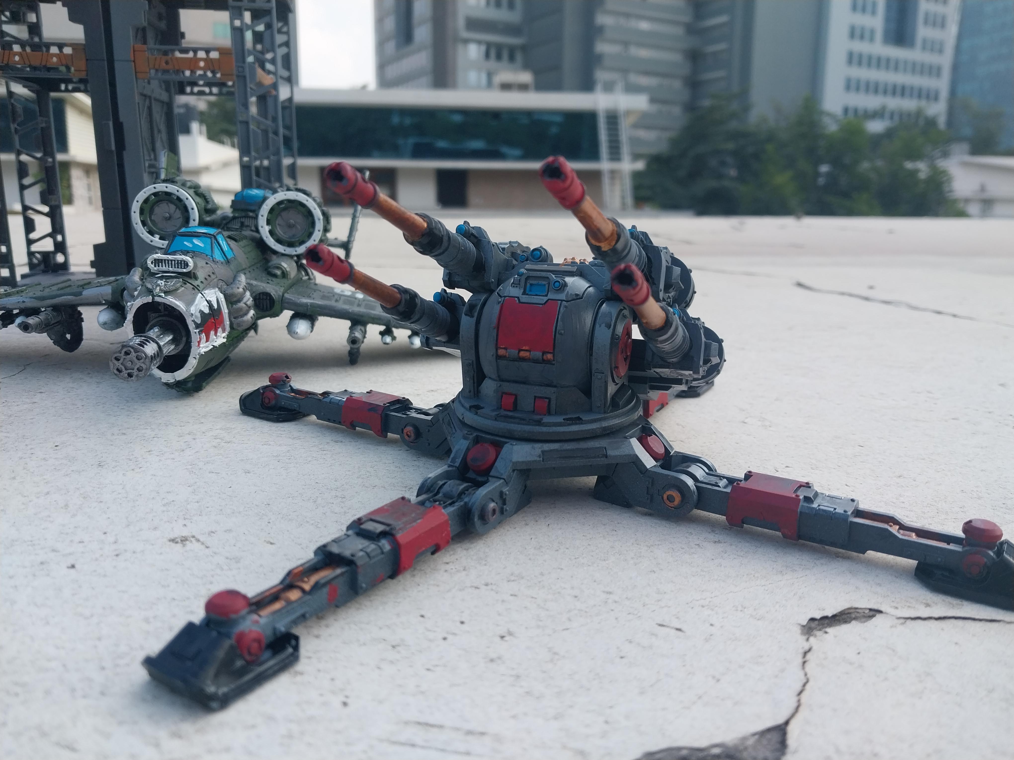 Air Field, Airport, Anti-aircraft, Araknae Quad Accelerator, Hydra Platform, Spaceport, Terrain