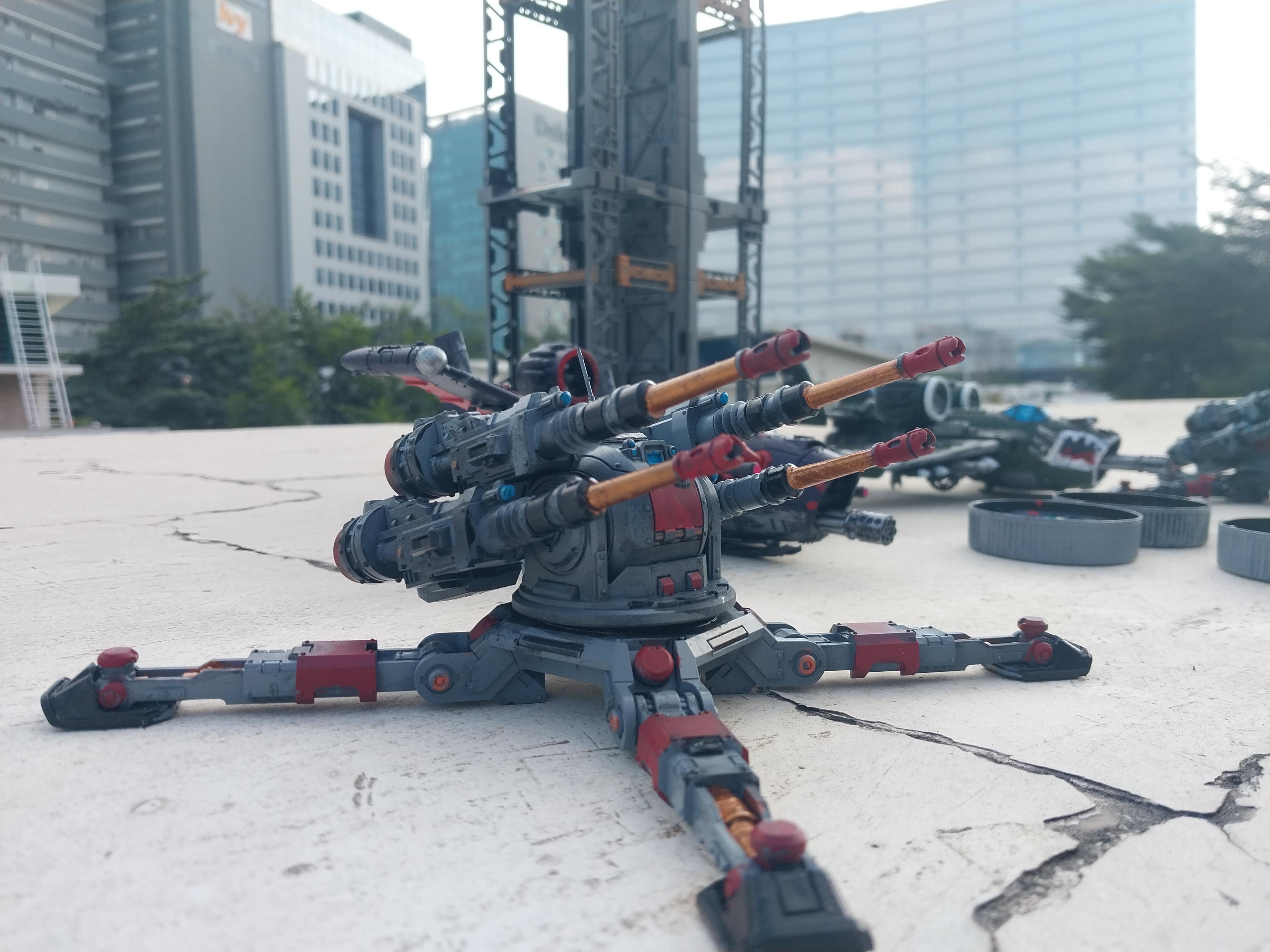 Air Field, Airport, Anti-aircraft, Araknae Quad Accelerator, Hydra Platform, Spaceport, Terrain