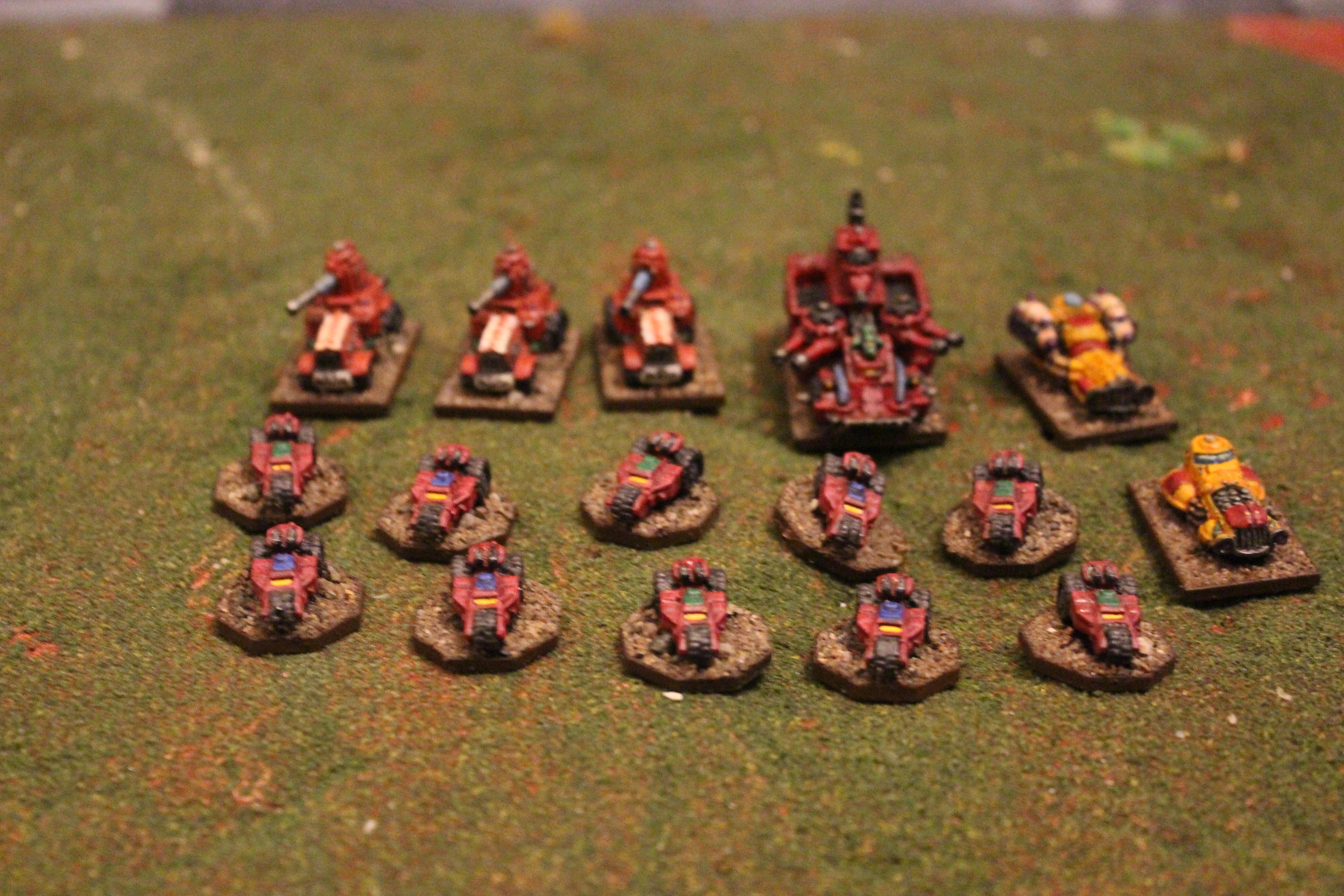 Epic, Orks, Space Marine 2nd Edition