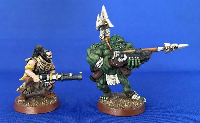 Ganger, Necromunda, Painted, Scalie, Scavvies